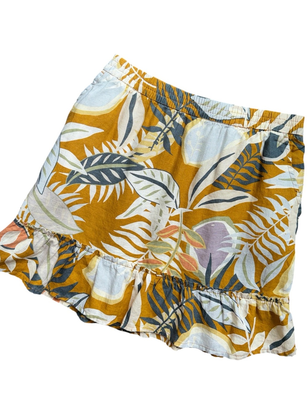 Tropical C&C California linen skirt